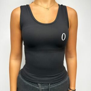 Criss Cross Tank Top Women’s Olympia Black