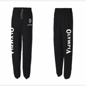 Olympia Mens Sweatpants-Black