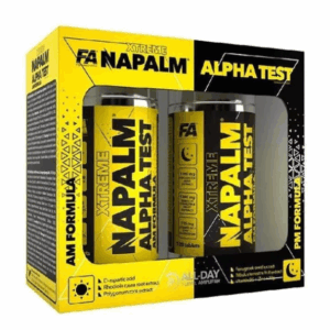 NAPALM Alpha Test (AM PM Formula) 240 tabs (2x120 tabs)