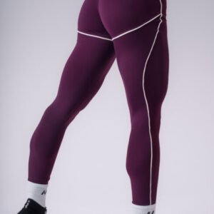 NEBBIA x Olympia High-Waist Leggings 935 Bordo