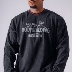 NEBBIA x Olympia Long Sleeve T-Shirt 952 Black